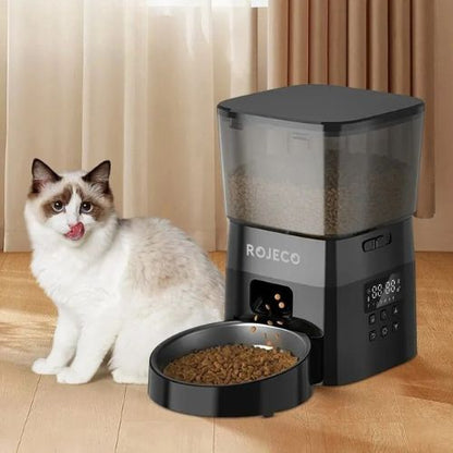 distributeur automatique croquettes chat intelligent - Happy minet