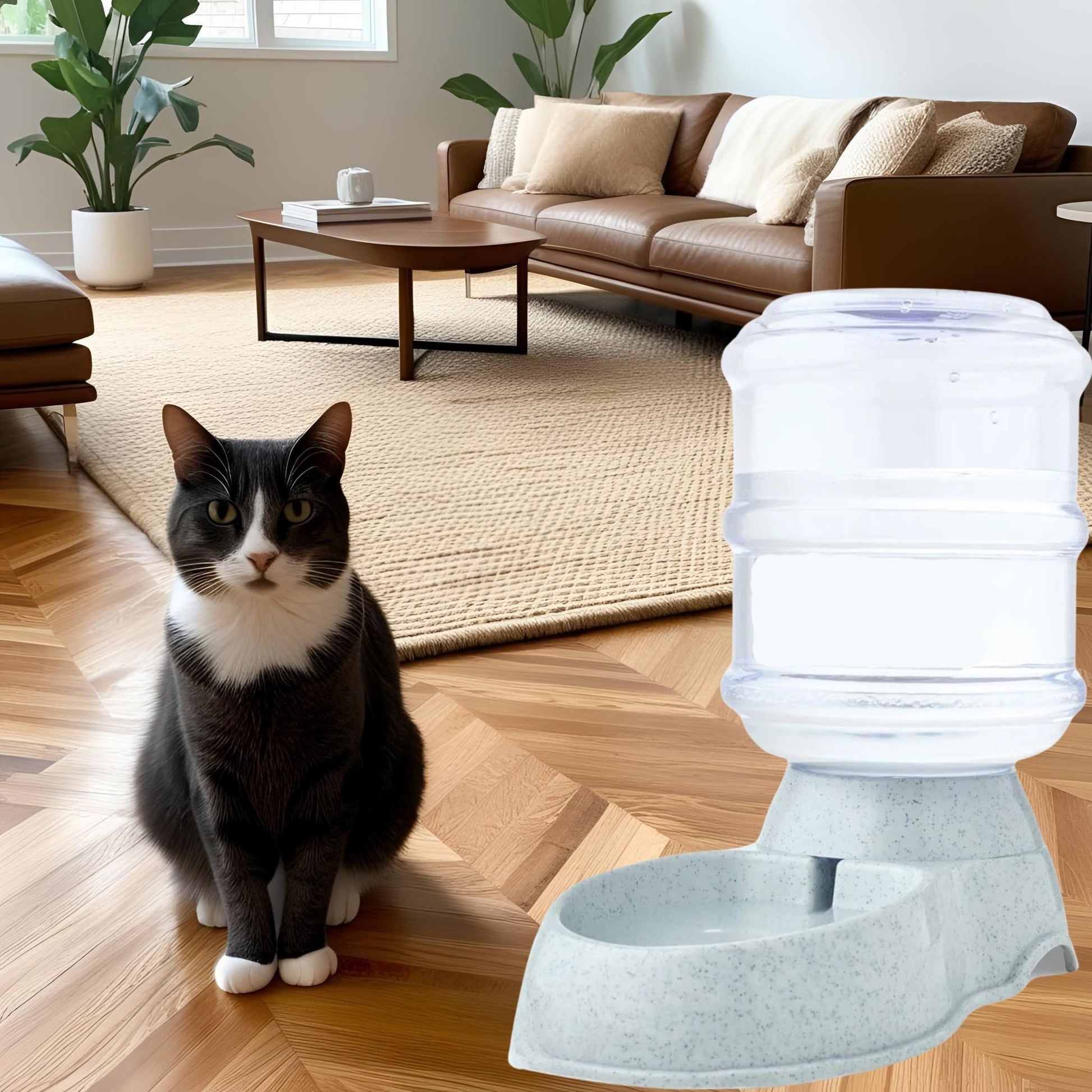 distributeur croquettes pour chat [ DITRI BOTTLE - Happy minet