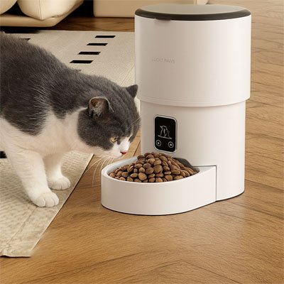 Distributeur de croquettes automatique chat efficace