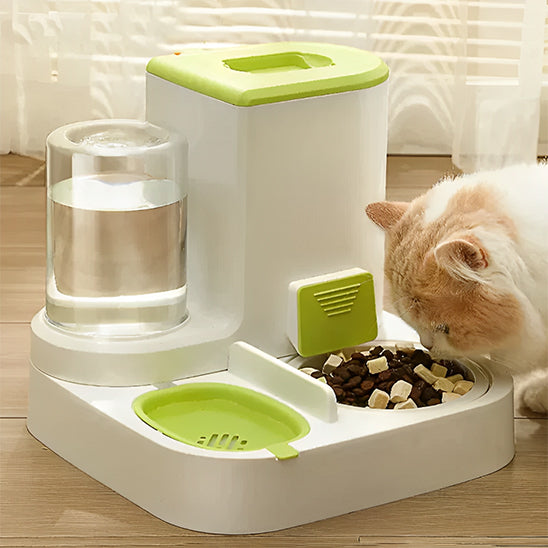 distributeur-de-croquettes-chat-vert-blanc