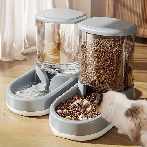 distributeur nourriture chat moderne - Happy minet