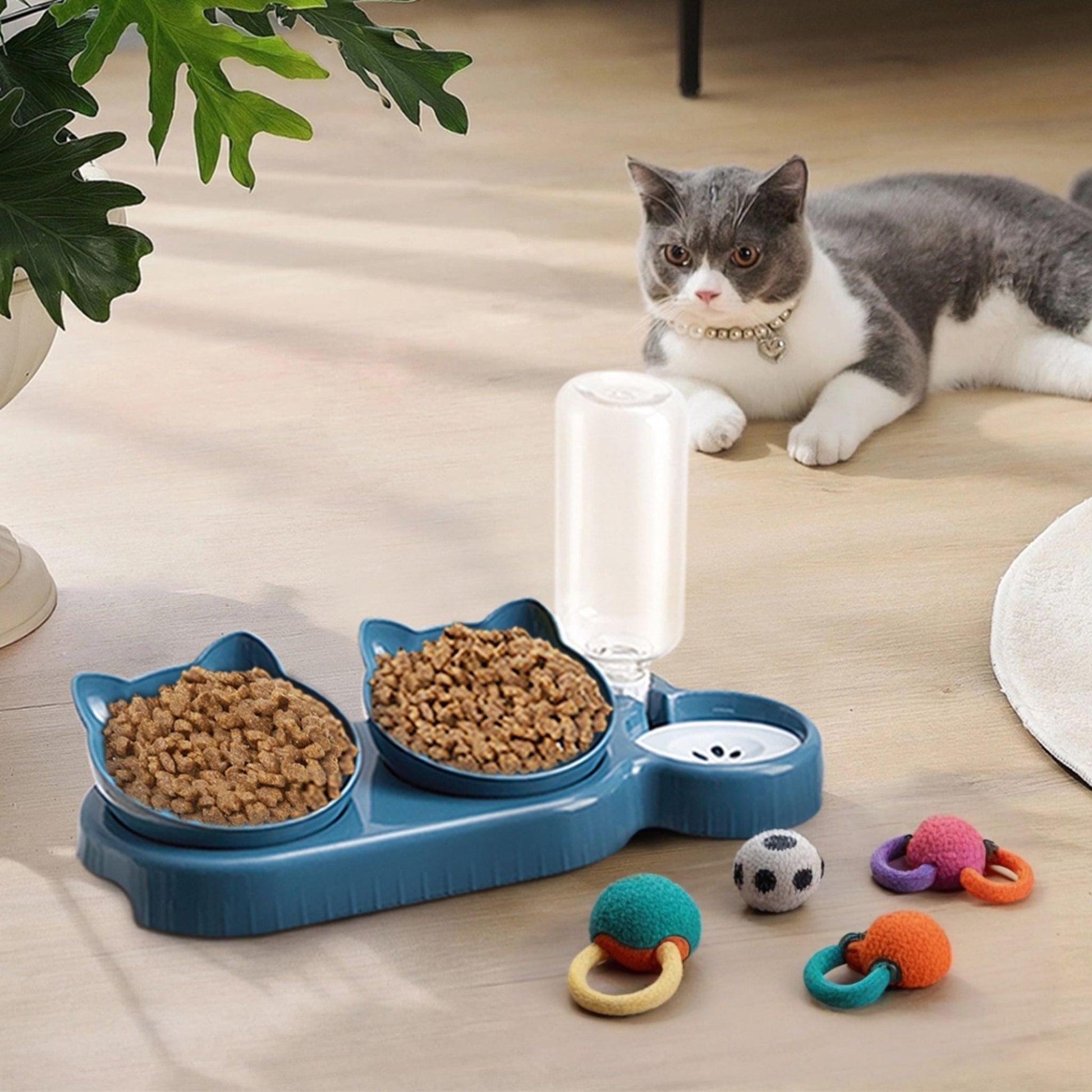 double-gamelle-chat-surélevée