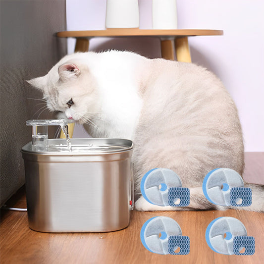 filtre-fontaine-chat-4-pieces