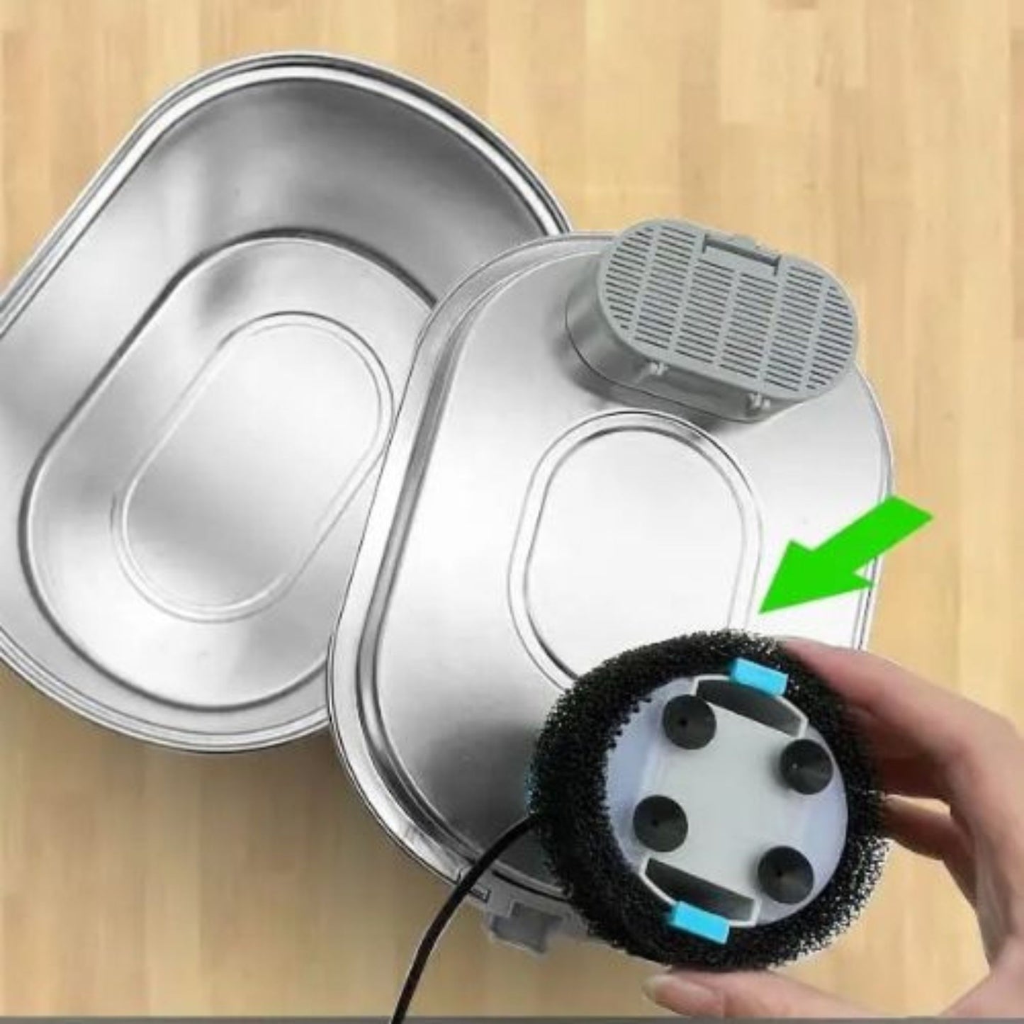filtre-pour-fontaine-à-eau-chat-préfiltre