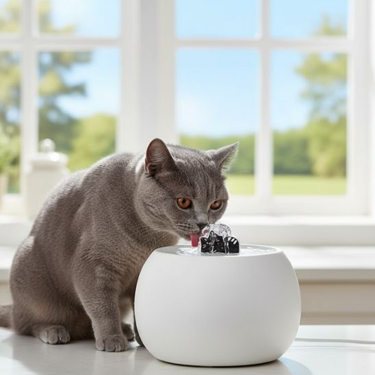 fontaine-a-eau-ceramique-chat-esthetique