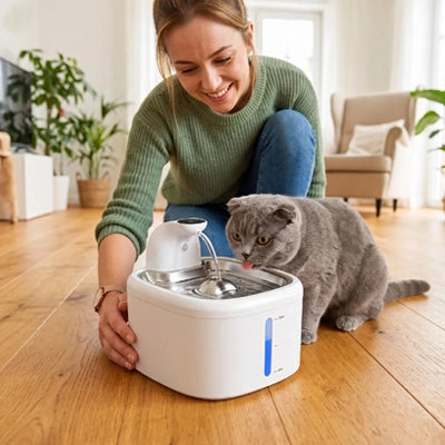 fontaine a eau chat sans fil mobile