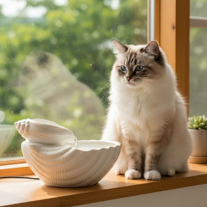 fontaine-a-eau-pour-chat-ceramique-durable