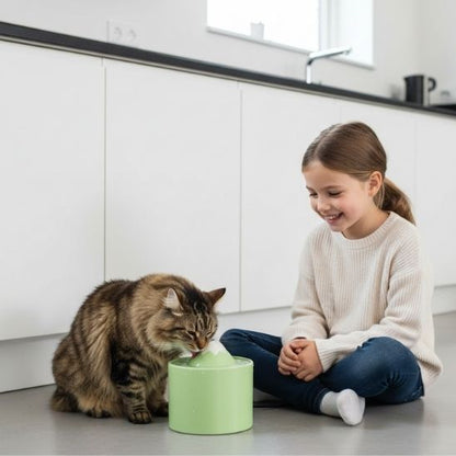fontaine a eau pour chat ceramique fraiche