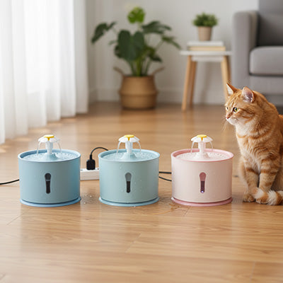 fontaine-à-eau-pour-chat-féline-variantes