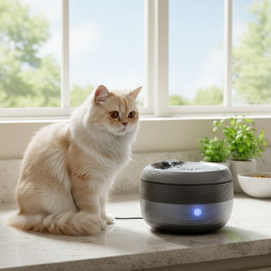 fontaine-a-eau-pour-chat-unique