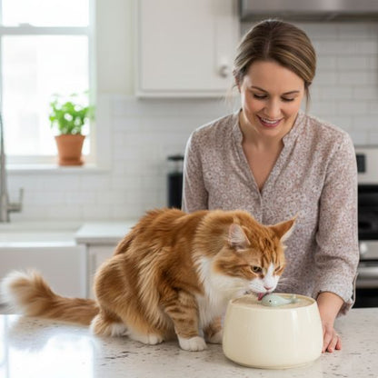 fontaine-eau-chat-ceramique-design