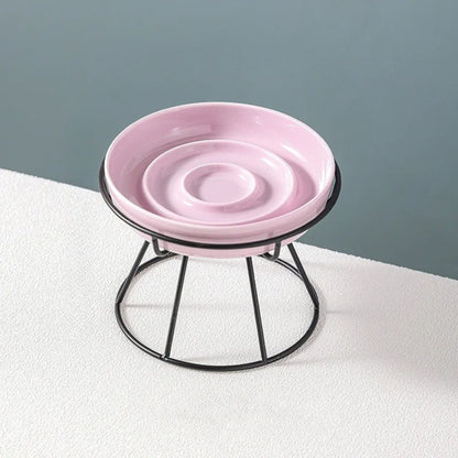 gamelle-anti-glouton-chat-rose-pastel