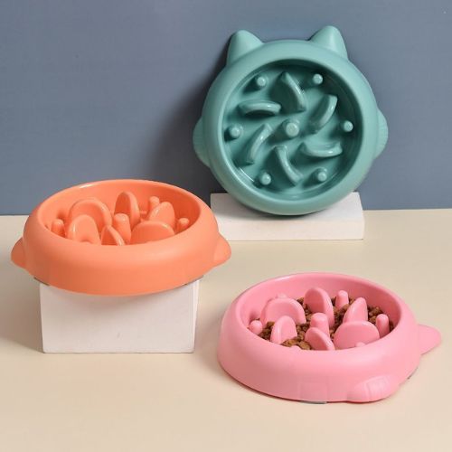 gamelle anti glouton chat oreilles - Happy minet