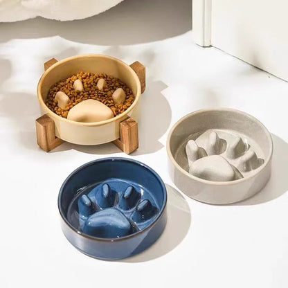 gamelle anti-glouton chat patte gourmande