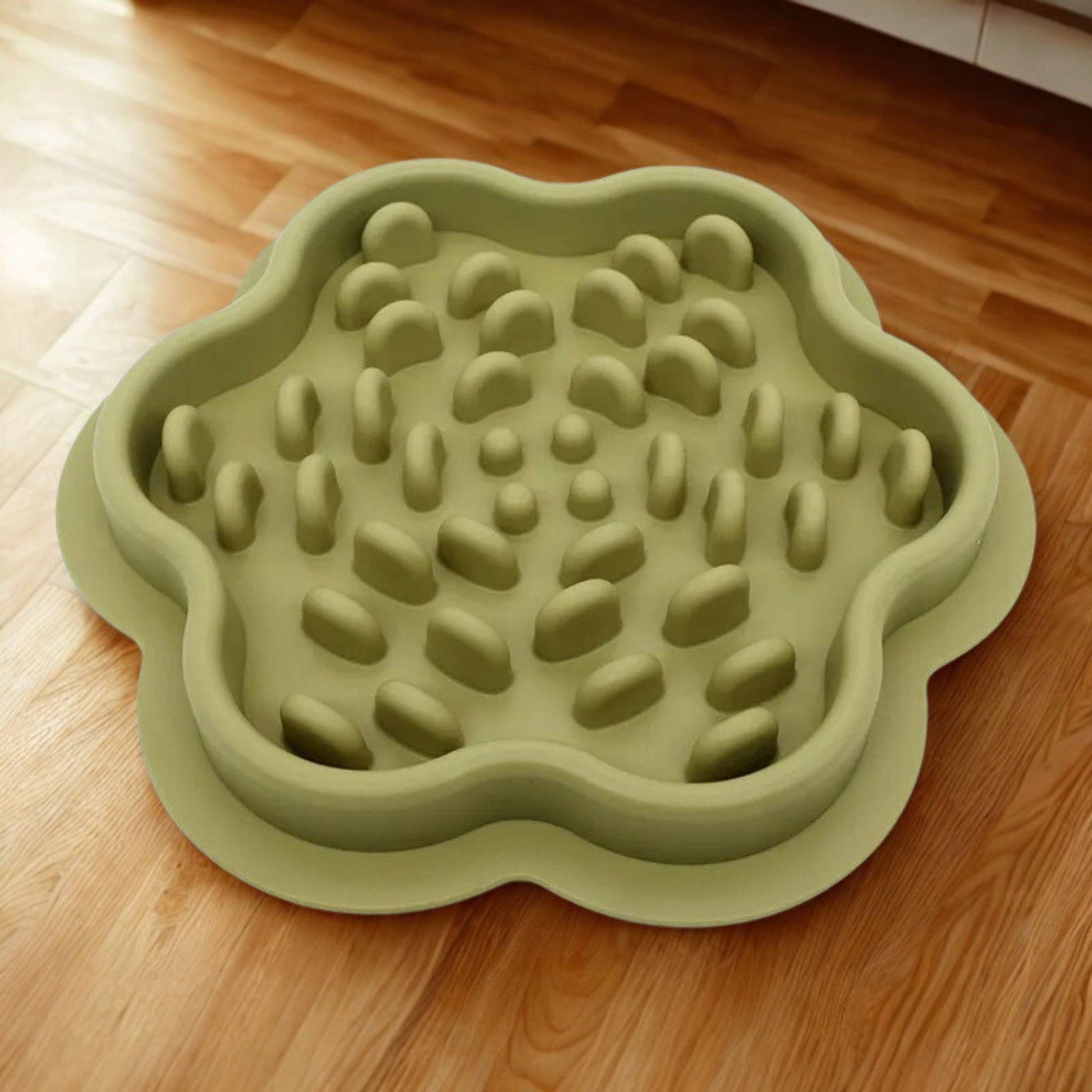 gamelle anti-glouton chat vert miam modéré