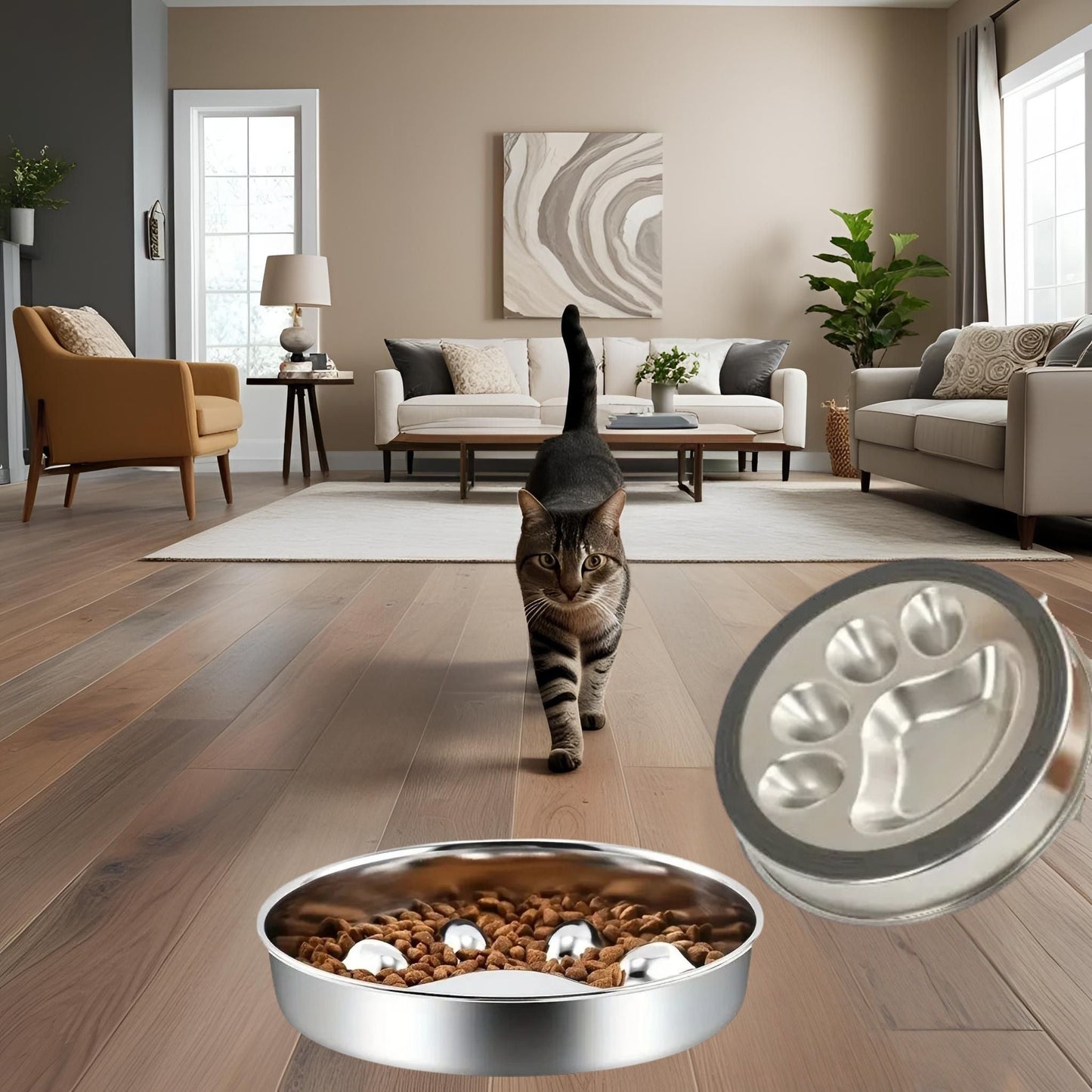 gamelle-chat-anti-glouton-croquette-controlée