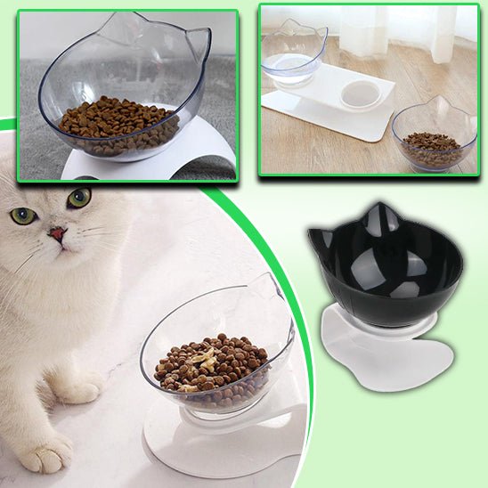 gamelle-chat-variante | RAISED BOWL ™ - Happy minet