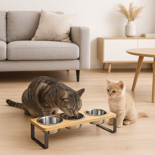 gamelle-chat-surélevée-repas-en-hauteur