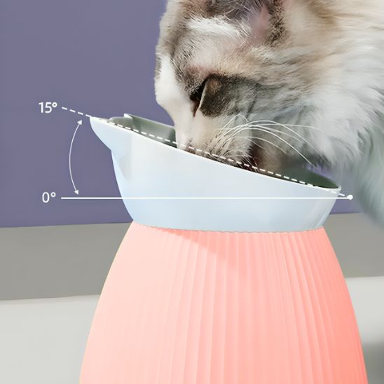 gamelle-pour-chat-angle-inclinaison