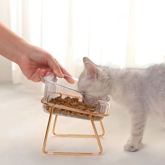 gamelle-pour-chat-surélevée-chic
