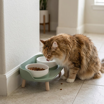 gamelle surélevée chat
