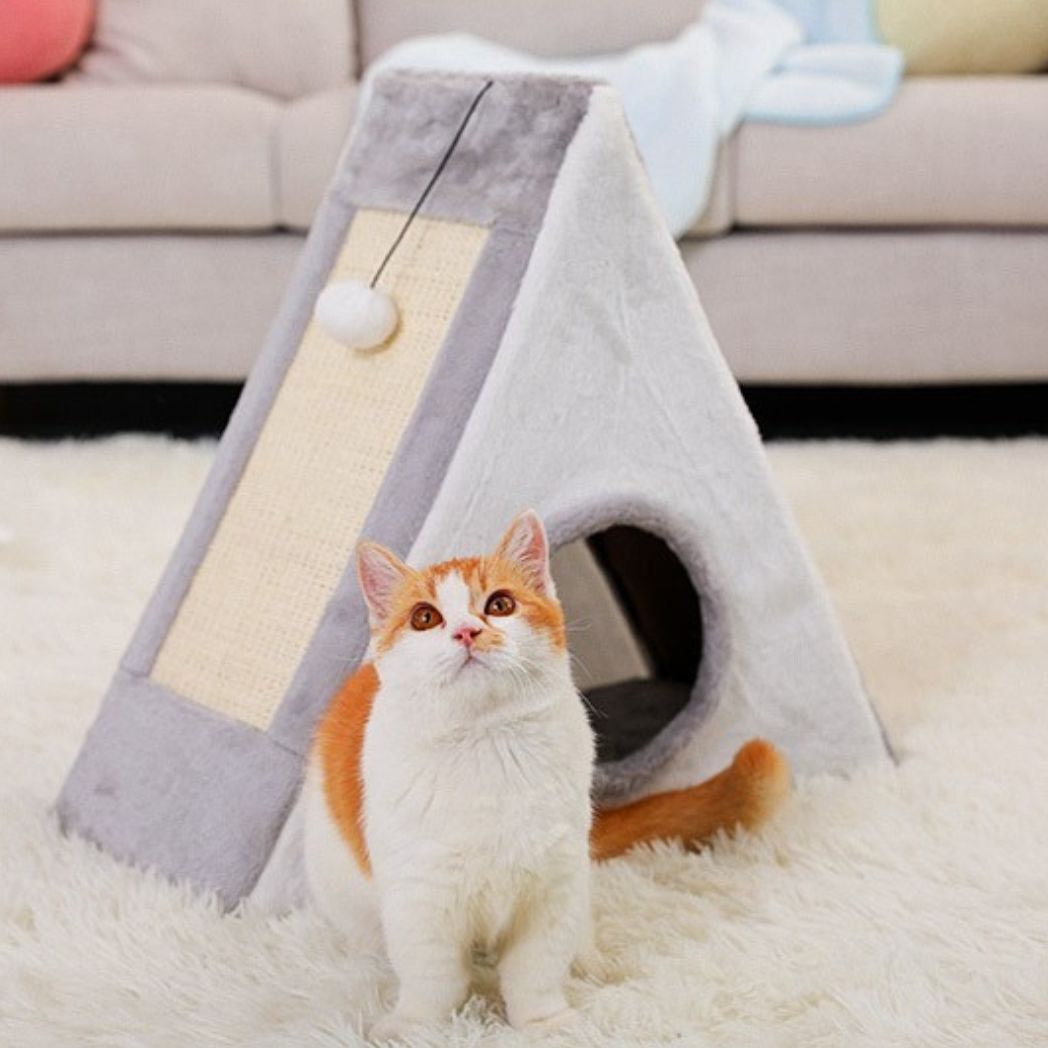griffoir pour chat pyramide
