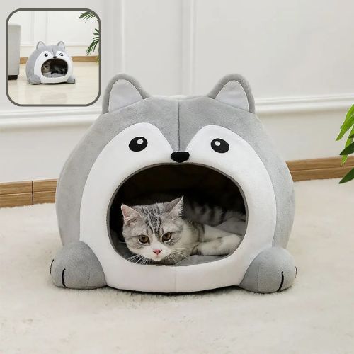 grotte-pour-chat-originale