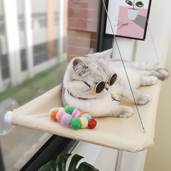 hamac-pour-chat-beige-cool