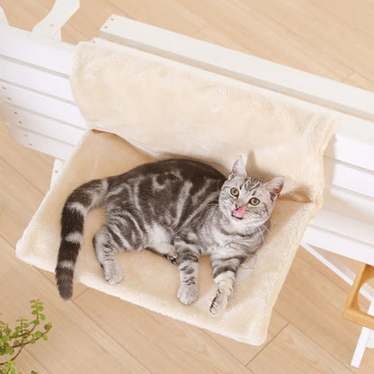 hamac-pour-chat-radiateur-beige-blanc