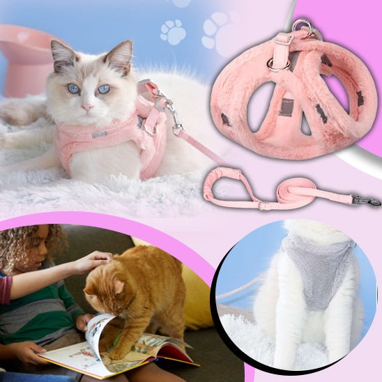 harnais-chat-confort | WINTERHARNESS™ - Happy minet