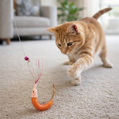 Jouet chat a chasser