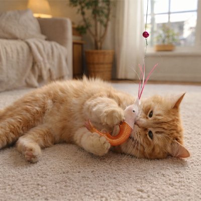 Jouet chat amusant