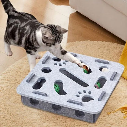 Jouet  chat interactif  | Cache-Cache Furtif