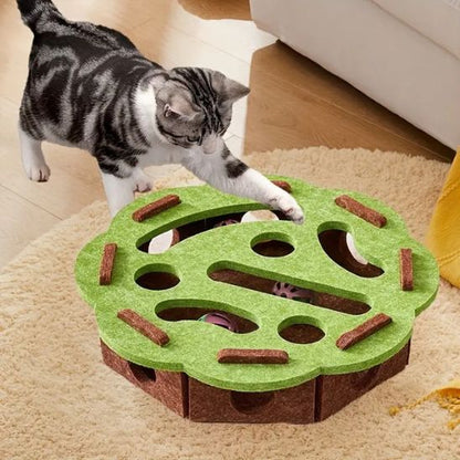 Jouet  chat interactif  | Cache-Cache Furtif