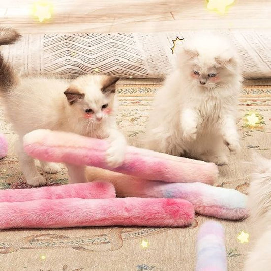 jouet herbe a chat | Bâton Coloré