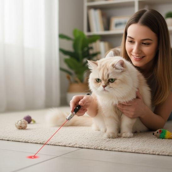 jouet laser chat rouge efficace