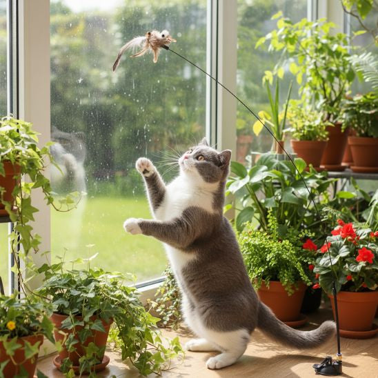 jouet-oiseau-pour-chat-réaliste