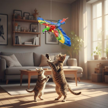 jouet oiseau pour chat unique