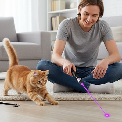 jouet pour chat laser  chat