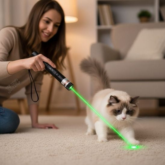 jouet pour chat laser lumière verte