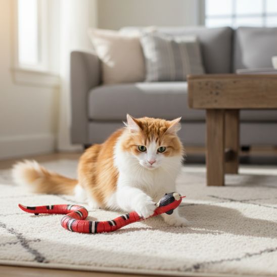 jouet-pour-chat-serpent-rouge