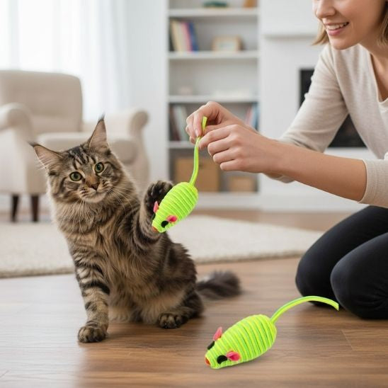 jouets-pour-les-chats-vert