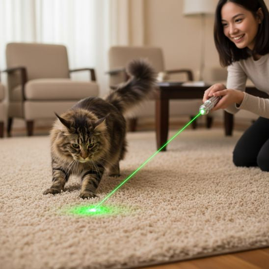 laser jouet chat complicité