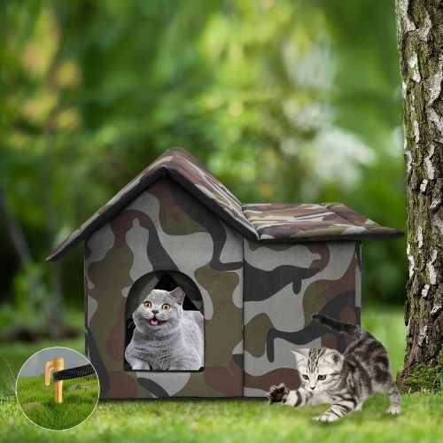 NICHE EXTERIEUR CHAT SPACIEUSE - Happy minet