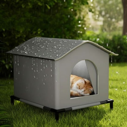 niche-exterieur-pour-chat-surélevée-isolée