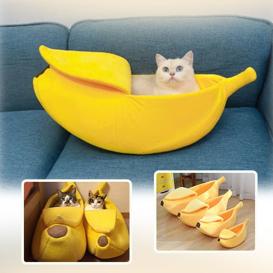 Niche-pour-chat-banane | CHABANANE ™ - Happy minet