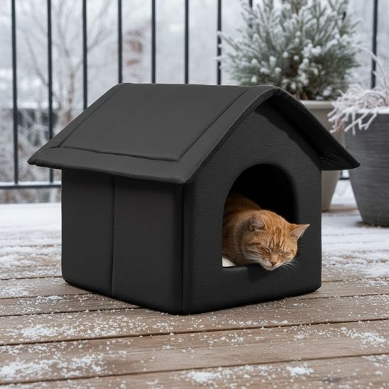 niche-pour-chat-extérieur-abri-hiver