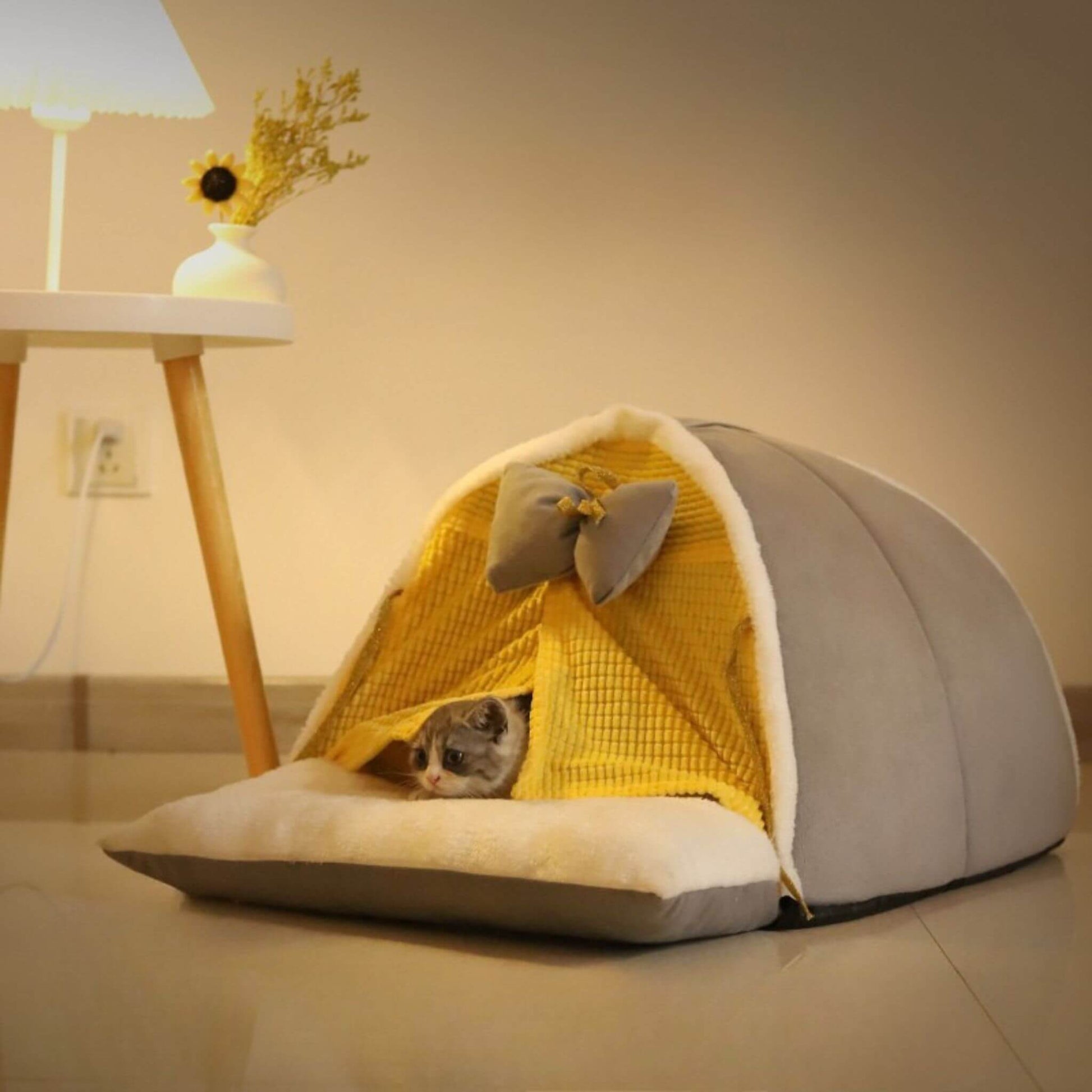 niche-pour-chat-intérieur-cachette-cosy