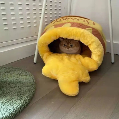 niche-pour-chat-pot-cachette