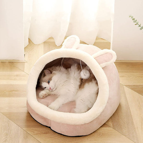 niche-pour-chat-rose-confort